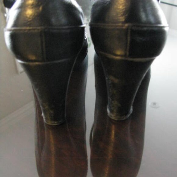 Aerosole peep toe shoes size 9.5 - Picture 3 of 4